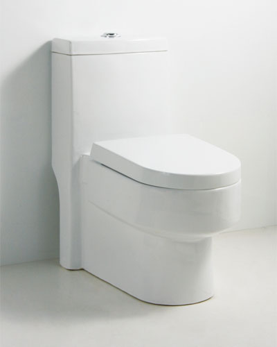 Sifonisk toilet i et stykke 9115
