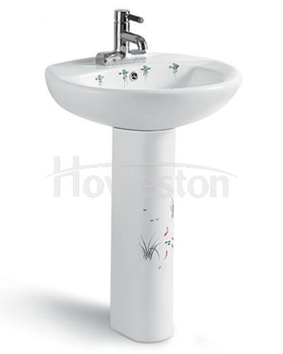 Håndvask med piedestal (håndvask) 604 C04 cyprinoid