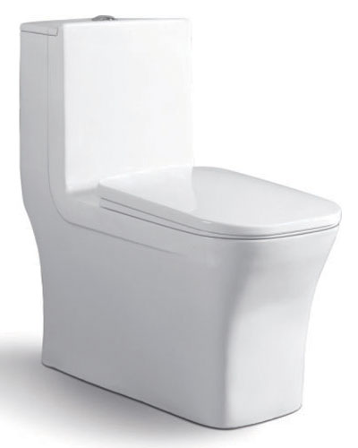 Siphonic one-piece toilet 9182